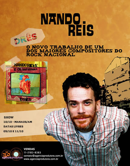 Informe de show Nando Reis